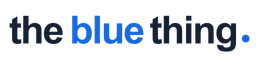 the blue thing